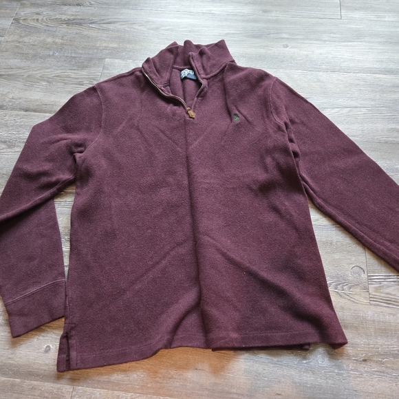 Ralph Lauren Men's Burgundy Sweater - Picture 1 of 4